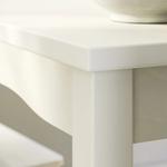 Стол HAUGA IKEA, 118x74 см, цвет white/birch veneer - фото 3