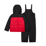 Детский утепленный комбинезон с капюшоном для мальчика Carter'S, Red - фото 3