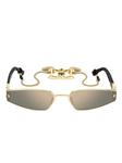 DSQUARED2 EYEWEAR солнцезащитные очки 0168, розовый - фото 4