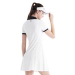Женское платье с коротким рукавом PGA, белое - фото 5