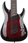 Электрогитара Schecter Omen Elite-8 Multiscale с 8 струнами - Черри Берст - фото