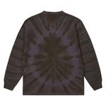 Лонгслив Palace Tie-Dye Waffle Long-Sleeve, Coal Grey - фото 2
