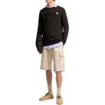 Лонгслив с логотипом Moncler, черный - фото 5