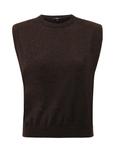 Вязаный топ MEXX, темно-коричневый - фото