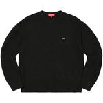 Свитер Supreme Textured Small Box Sweater Black, черный - фото