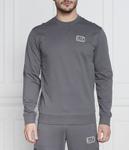 Толстовка Ea7 однотонная, серый - фото