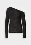 Топ Gina Tricot ASYMMETRIC, Black - фото 7