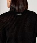 Свитер синий ди россия Regular fit Pinko, черный - фото 4