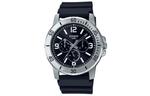 CASIO Часы Men Standard Series Black Watch MTP-VD300-1B, Black Dial - фото