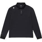 Унисекс поло DESCENTE, черный - фото