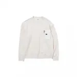 Горпкор Свитшот Унисекс Темно-кремовый MLB - фото