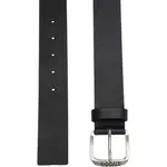 Ремень HUGO Berker BLUE leather, черный - фото 2