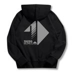 Футболка унисекс черная LINING - фото