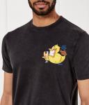 Футболка cpt уточка бумага Regular fit St.Barth, черный - фото 4