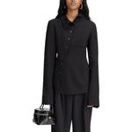 Рубашка женская Jacquemus, черный - фото 5