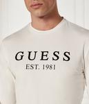 Лонгслив Guess Underwear Regular Fit, экрю - фото 4