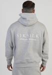 Худи SIKSILK GRAPHIC, Grey Marl/Grey - фото