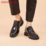 Туфли мужские низкие черный Aokang - фото 6