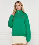 Свитер Loose fit Lacoste, зеленый - фото