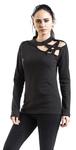 Рубашка с длинными рукавами Spiral Gothic Elegance, черный - фото 4