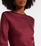 Сатиновое платье signe Rotate, Zinfandel - фото 4