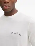 Толстовка с вышитым логотипом Armani Exchange, белый - фото 5