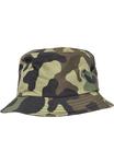 Панама BUCKET Flexfit, цвет green camo - фото