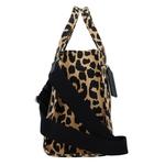 Сумочка COACH CARGO TOTE BAG WITH LEOPARD PRINT, Black - фото 3