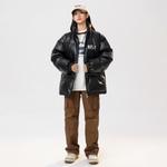 Ice flying Пуховик Unisex, Black+[Comes with A Random Sweatshirt] - фото 7