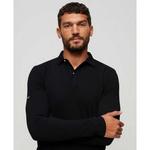 Поло Superdry Studios Jersey, черный - фото 4