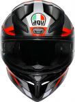 Шлем AGV k1 s fastlap, Black/Grey/Red - фото 7