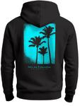 Толстовка Neverless Palms Beach, черный - фото 2