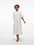 Миди платье VERO MODA VMBertine, White - фото 5