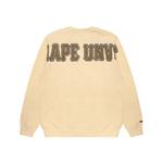 Свитшот A Bathing APE с логотипом Athletic Aape, черный - фото 4