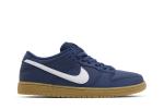Кроссовки Dunk Low Pro SB 'Navy Gum', синий - фото