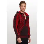 Толстовка с капюшоном Rusty Neal необычного дизайна, антрацит - фото 3