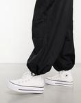 Белые кроссовки на платформе Converse Chuck Taylor Lift Hi - фото 3