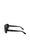 Солнцезащитные очки Calvin Klein Jeans Sunglasses, Matte Black/Black - фото 4