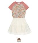 Юбка из тюля Naia Bonpoint, Blanc Lait - фото 2