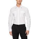 Хьюго рубашка с длинным рукавом HUGO BOSS, белый - фото 3