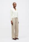 Кардиган Maison Kitsuné TEXTURED WOOL CARDIGAN, Parchment White/Off-White - фото 4