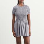 Мини-Платье Edda в клетку гингем Faithfull The Brand, Hanne Gingham Vintage Navy - фото 2