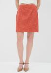 Юбка А-силуэта adL, оранжевый - фото