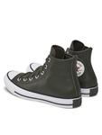 Кроссовки Chuck Taylor All Star Faux Leather Hi A09481C 371 Converse, зеленый - фото 3
