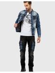 Джинсовая куртка Cipo & Baxx, синий - фото 4
