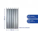 Штора Thermo с петлями, 1 шт., плотная Maximex, серебристый - фото 5