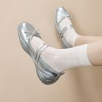 Туфли Мэри Джейн женские Gemeiq, серый - фото 8