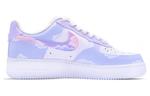 Кроссовки Nike Air Force 1 Skateboard Shoes Women's Low-Top White Purple - фото 2