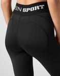 Длинные брюки Plein Sport Skinny Workout Pants, черный - фото 3