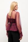 Блуза Answear.Lab, бордовый - фото 3